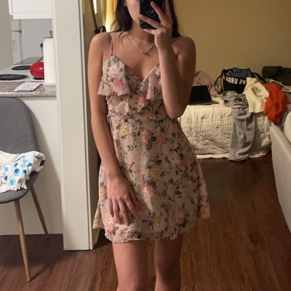 Bailey 44 floral mini dress